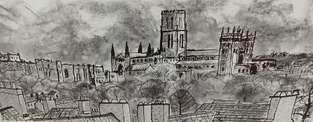 Durham Over the rooftops - Rob Blenkarn